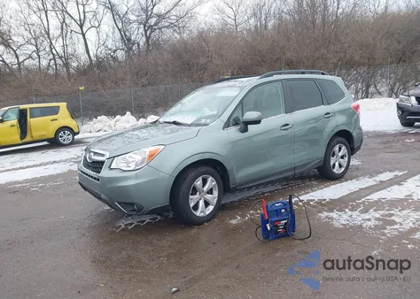 2015 Subaru Forester 2.5I Limited из США, поврежденный, VIN JF2SJAHC2FH814012